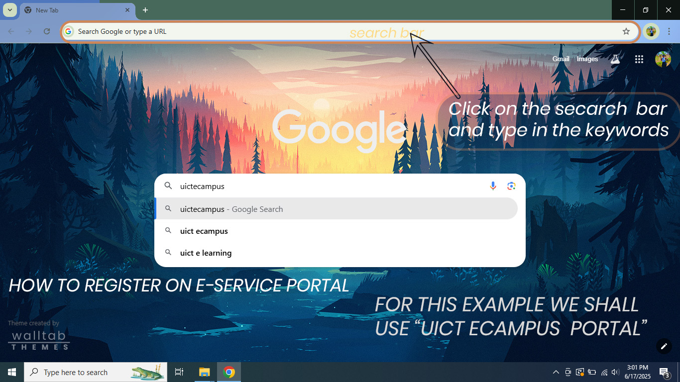 Portal Usage Introduction
